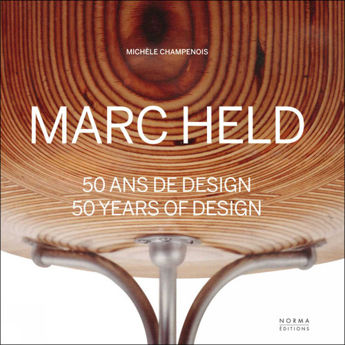 Marc Held: 50 Years of Design book cover by Michele Champenois