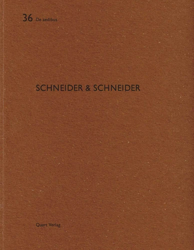 Schneider & Schneider: De aedibus 36 (De aedibus) book cover by 