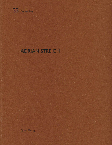 Adrian Streich: De aedibus 33 (De aedibus) book cover by Tibor Joanelly