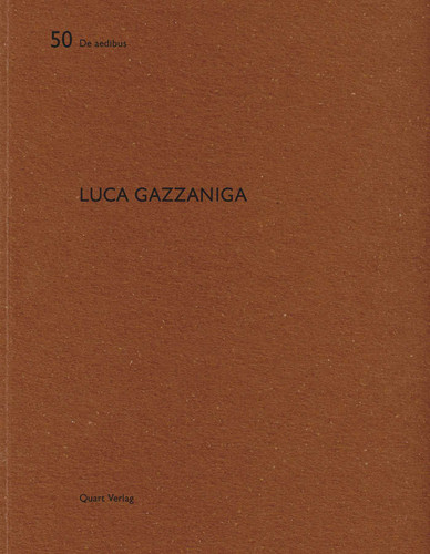 Luca Gazzaniga: De aedibus 50 (De aedibus) book cover by Kenneth Frampton