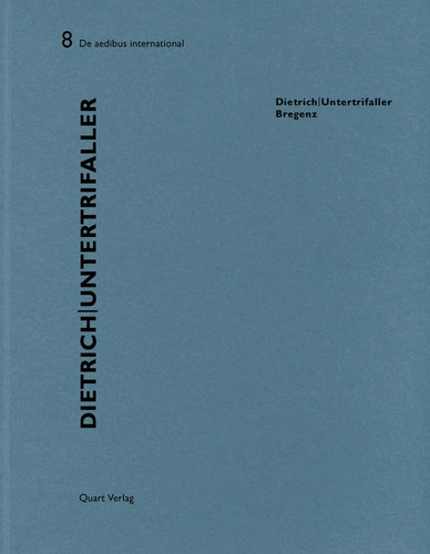 Dietrich / Untertrifaller book cover by Roman Hollenstein