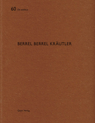 Berrel Berrel Krautler: De aedibus 60 (De aedibus) book cover by Hubertus Adam