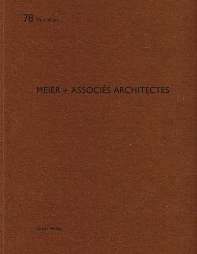 meier + associés architectes: De aedibus 78 (De aedibus) book cover by 