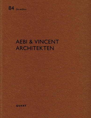 Aebi & Vincent architecten: De aedibus 84 (De aedibus) book cover by Heinz Wirz