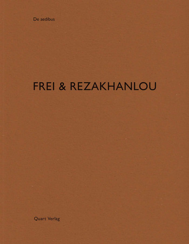 Frei & Rezakhanlou: De aedibus 81 (De aedibus) book cover by Heinz Wirz