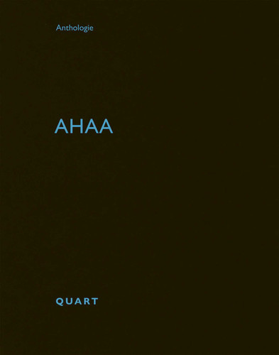 ahaa: Anthologie (Anthologie) book cover by Heinz Wirz