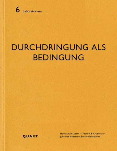 Durchdringung als Bedingung (Laboratorium 6) book cover by 