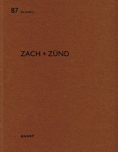 Zach + Zünd: De aedibus 87 (De aedibus) book cover by 