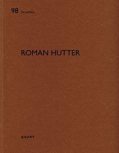 Roman Hutter: De aedibus 98 (De aedibus) book cover by 