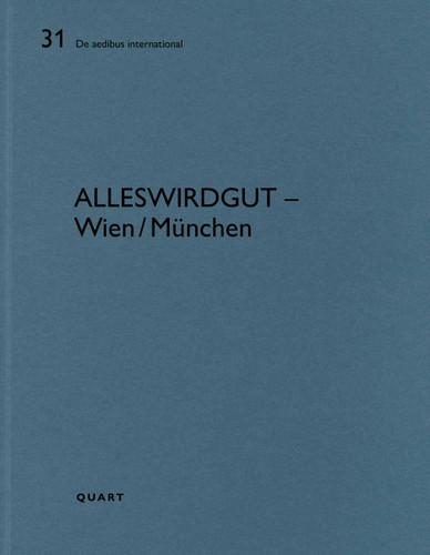 AllesWirdGut – Wien/München: De aedibus international 31 (De aedibus international) book cover by 