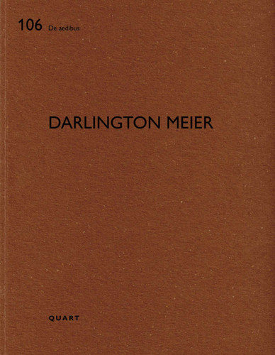 Darlington Meier: De aedibus (De aedibus) book cover by 