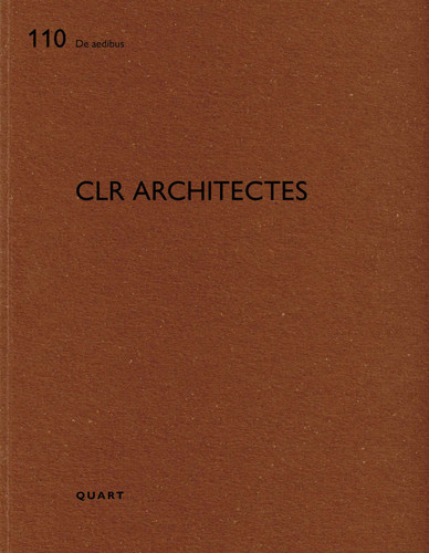 CLR architectes (De aedibus) book cover by 