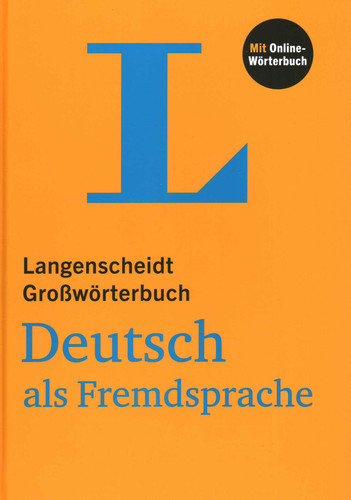 Langenscheidt Grosswoerterbuch German as a Foreign Language book cover by 
