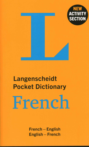 Langenscheidt Pocket Dictionary French book cover by 