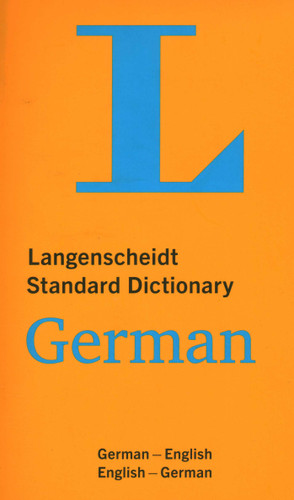 Langenscheidt Standard Dictionary German book cover by 