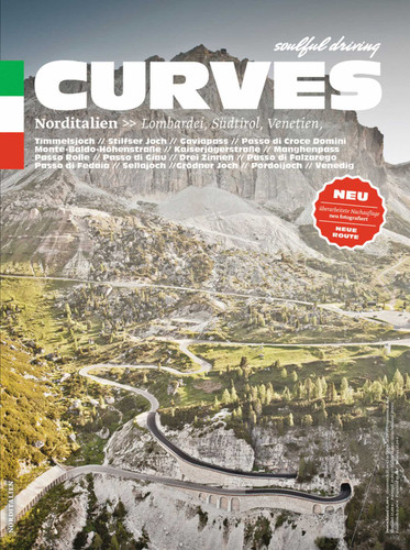 Curves: Northern Italy: Lombardy, South Tyrol, Veneto (Curves) book cover by Stefan Bogner