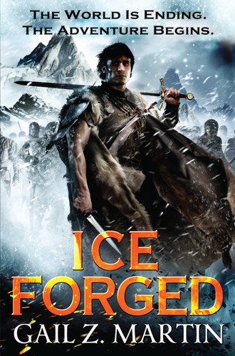 Ice Forged (The Ascendant Kingdoms Saga #1) book cover by Gail Z. Martin