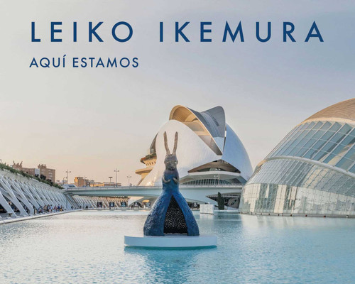 Leiko Ikemura: Aquí estamos / Here we are book cover by Leiko Ikemura