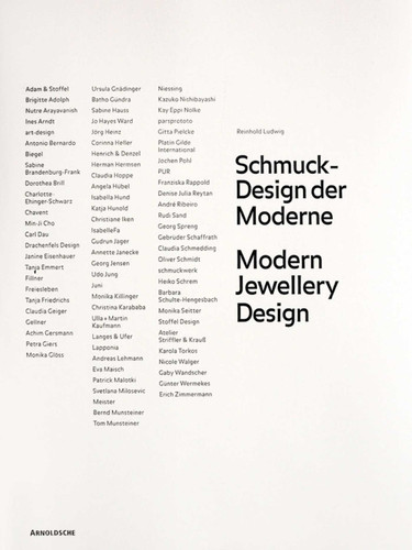Modern Jewellery Design book cover by Reinhold Ludwig