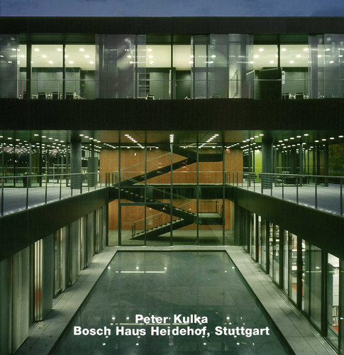Peter Kulka, Opus 55: Bosch-Haus Heidehof, Stuttgart book cover by 
