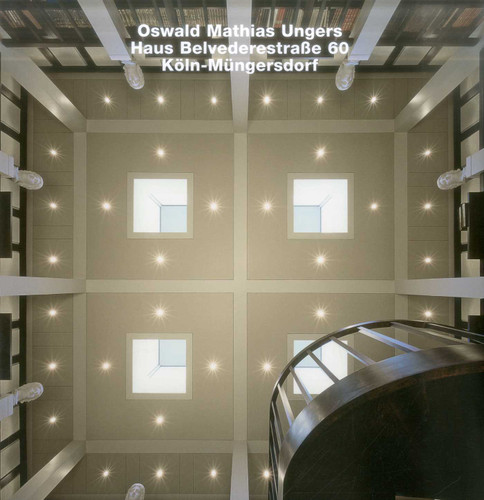 Oswald Matthias Ungers, Haus Belvederestraße 60, Köln-Müngersdorf (Opus) book cover by 