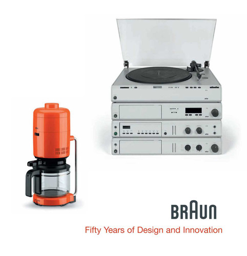BRAUN--Fifty Years of Design and Innovation book cover by Bernd Polster