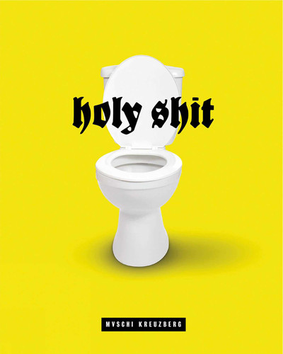 Holy Shit book cover by Muschi Kreuzberg