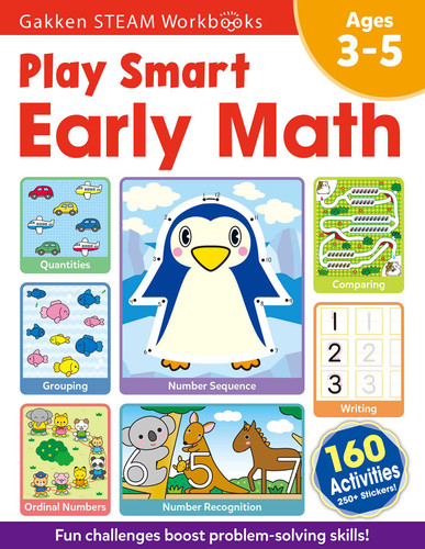 Play Smart Early Math (Play Smart) book cover by Gakken early childhood experts