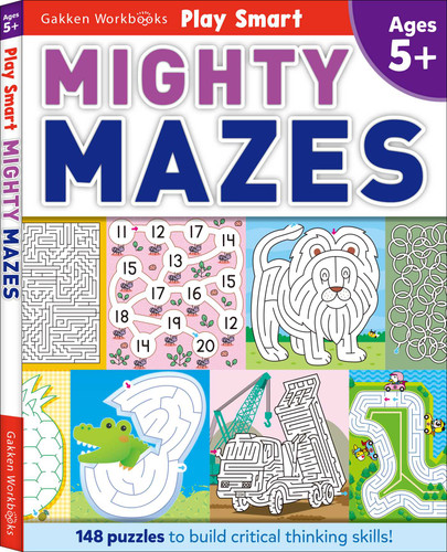 Play Smart Mighty Mazes (Play Smart) book cover by Gakken early childhood experts
