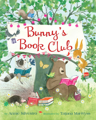 Bunny's Book Club book cover by Annie Silvestro