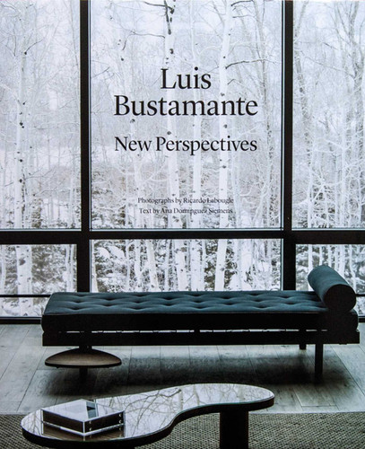 Luis Bustamante: New Perspectives book cover by Ana Dominguez-Siemens, Gabriela Garza, Zelika Garcia