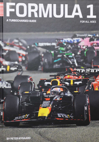 Formula 1 - A Turbocharged Guide book cover by Peter Nyggard