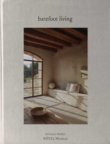 Barefoot Living book cover by Natalia Swarz