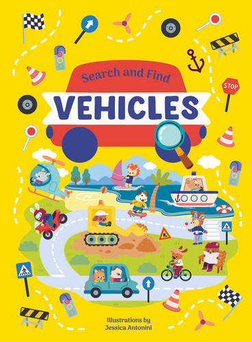 Search & Find Vehicles (Search & Find) book cover by 
