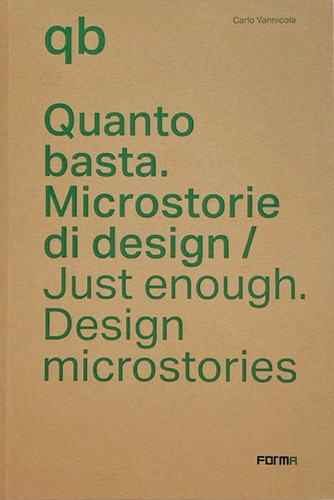Just Enough: Design Microstories book cover by Carlo Vannicola