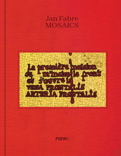 Jan Fabre. Mosaics book cover by 