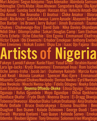 Artists of Nigeria book cover by Onyema Offoedu-Okeke