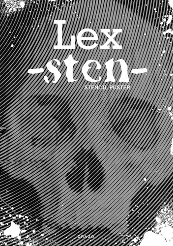 Stencil Poster book cover by Sten Rose, Lex Rose