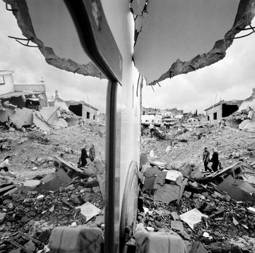 Ground book cover by Bruno Stevens, Gideon Levy, Robert Fisk