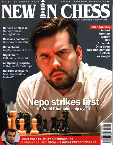 New in Chess Magazine 2019/5: Read by Club Players in 116 Countries book cover by 