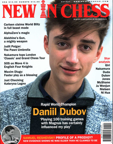 New In Chess Magazine 2019/1: Read by Club Players in 116 Countries book cover by 