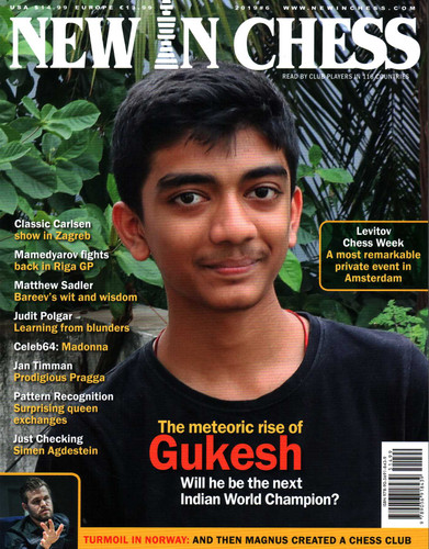 New in Chess Magazine 2019/6: Read by Club Players in 116 Countries book cover by 