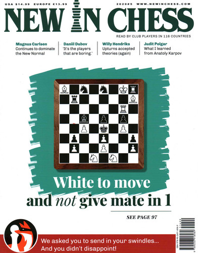 New in Chess Magazine 2020/5: Read by Club Players in 116 Countries book cover by 