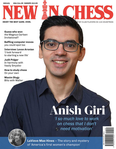 New in Chess Magazine 2021/13: Read by Club Players in 116 Countries book cover by 