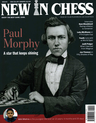 New in Chess Magazine 2021/15: Read by Club Players in 116 Countries book cover by 