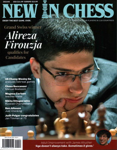 New in Chess Magazine 2021/8: The World's Premier Chess Magazine Read by Club Players in 116 Countries book cover by 