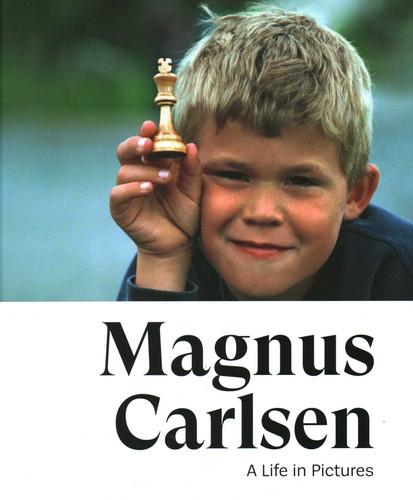 Magnus Carlsen: A Life in Pictures book cover by Jonathan Tisdall