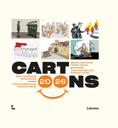 Cartoons 2026-2027: Best cartoons worldwide selected by the oldest cartoon festival in the world book cover by 