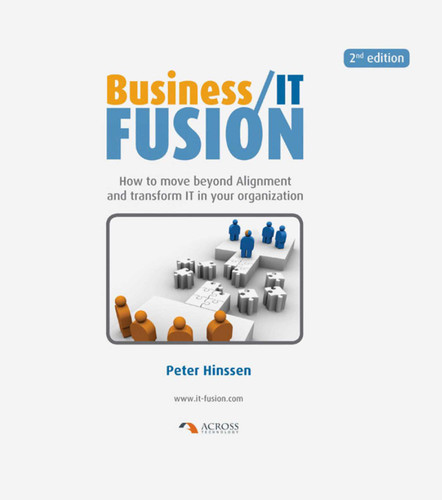 Business/IT Fusion book cover by Peter Hinssen