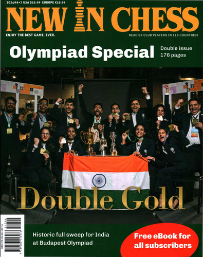 New in Chess Magazine 2024 Double Issue / 6 & 7: The Premier Chess Magazine in the World book cover by 